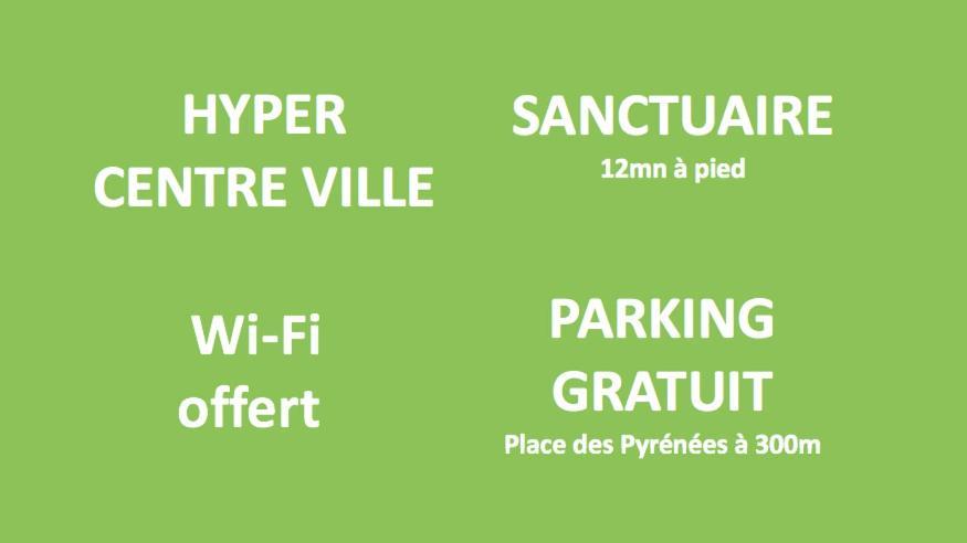 לורדה Le Montferrat - 65M2 - 2 Chambres - Rue De La Grotte - Hyper Centre מראה חיצוני תמונה