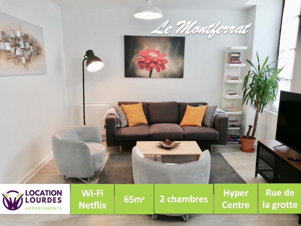 לורדה Le Montferrat - 65M2 - 2 Chambres - Rue De La Grotte - Hyper Centre מראה חיצוני תמונה